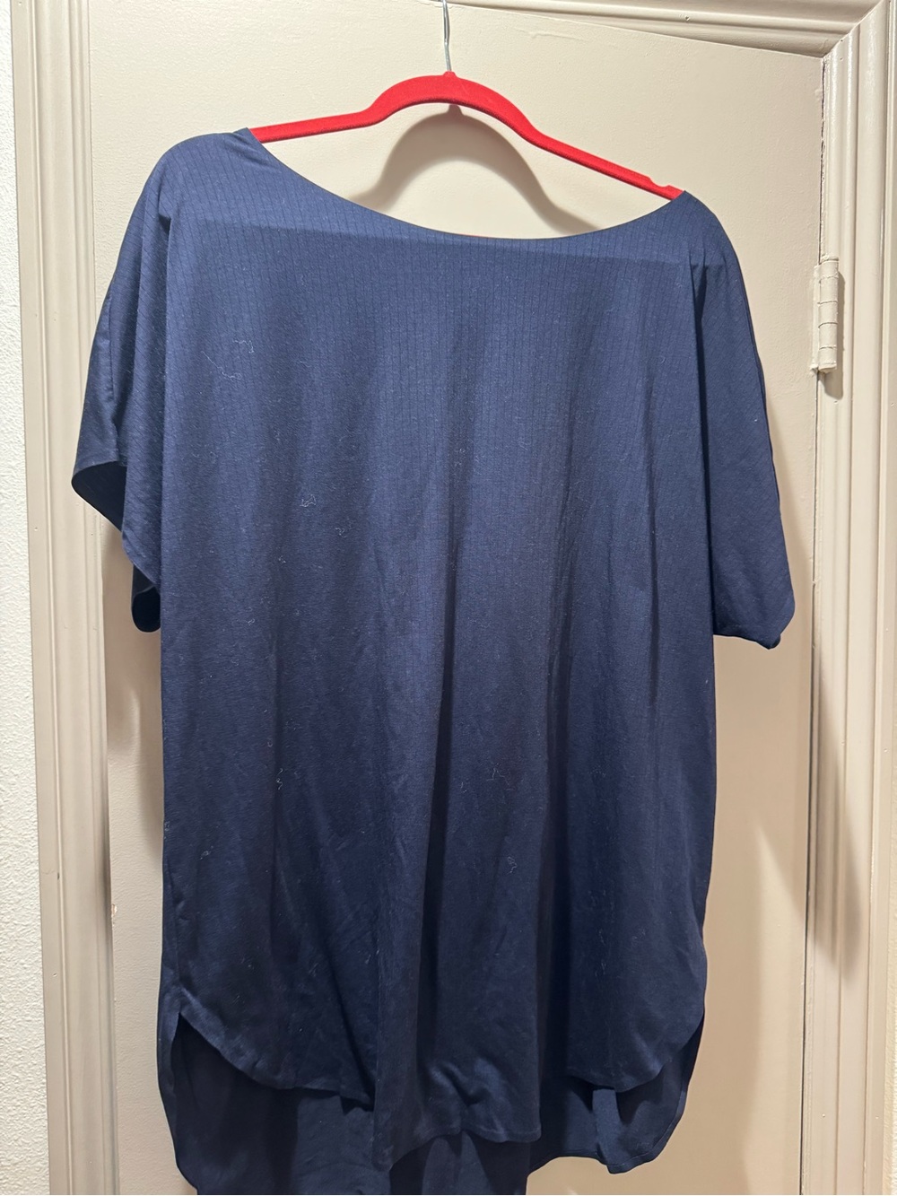 Uniqlo Navy Short-Sleeve Shirt